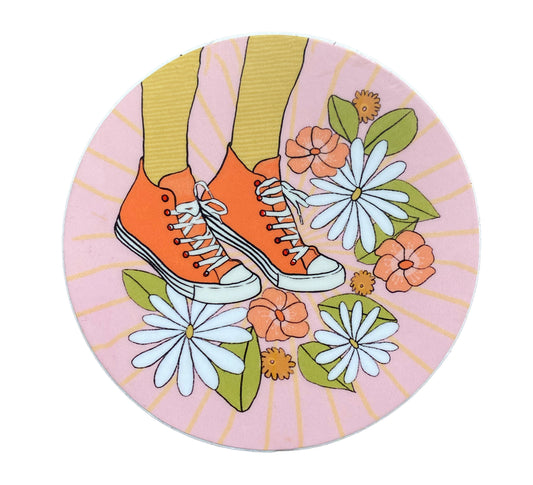 In the Daisies - Sticker